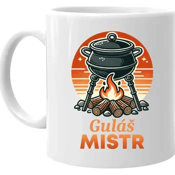 Žertovný předmět Guláš mistr - hrnek s potiskem