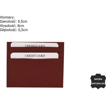 Peněženka Cedar Pánská kožená peněženka Aarte červená One size