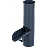 Chrlič pro okapový svod EVROMAT 80 mm pozinkovaný lakovaný RAL 7016 antracit