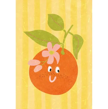 Plakát Plakát, Obraz - Hello orange, Raissa Oltmanns