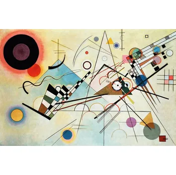 Plakát Plakát, Obraz - Wassily Kandinsky - Composition VIII., Wassilly Kandinsky
