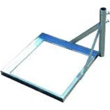 Anténní držák OEM Držák Stožáru na dlaždici pro d=48mm, žár. zinek PDS48