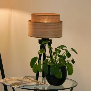 Lampička Brilagi - Stolní lampa MONTANA BOHO 1xE27/15W/230V hnědá/černá