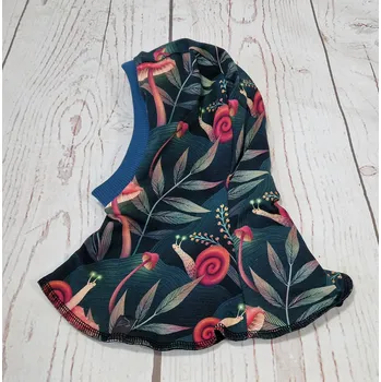 Pokrývka hlavy Kukla Yháček NEW, merino, Šneci a houbičky Obvod hlavičky: 50