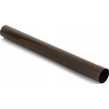 okap Okapový svod EVROMAT 100 mm pozinkovaný lakovaný 2 m RAL 8017 hnědý | cena za m