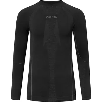Pánské funkční prádlo Viking EIGER longsleeve warm černé Velikost: M