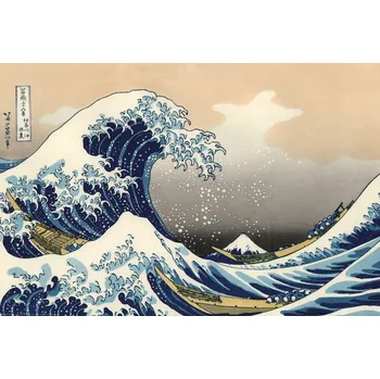 Plakát Plakát, Obraz - Katsushika Hokusai - The Great Wave off Kanagawa