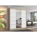 Posuvná skříň se zrcadlem BERGEN 200