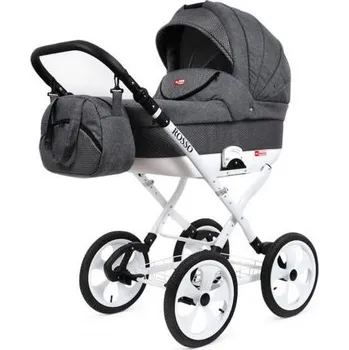 Kočárek Kočárek 2v1 BabyLux ROSSO GREY HONEYCOMB
