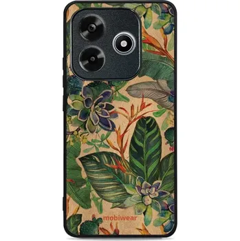 Pouzdro na mobilní telefon Lesklý kryt Mobiwear Glossy - Xiaomi Redmi Note 14 5G - G036G - Sukulenty (Prémiové lesklé pouzdro, obal, kryt Mobiwear Glossy na mobil Xiaomi Redmi Note 14 5G - G036G - Sukulenty, materiál Plast + TPU silikon - krytí po všech stranách, neošoupatelný)