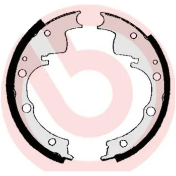 Brzdová čelist Sada brzdových čelistí BREMBO S A6 502