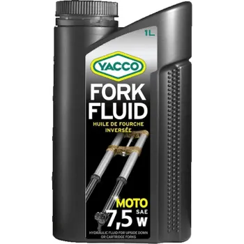 Autodíl Tlumičový olej YACCO Fork Fluid 7.5W, 1L