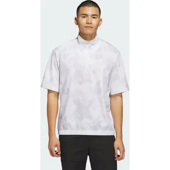 Pánská větrovka Adidas bunda Go-To DWR Short Sleeve - bílo šedá: Pánské S