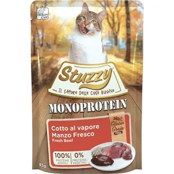 Krmivo pro kočku Stuzzy Cat Adult GF kaps. monoprotein hovězí 85g