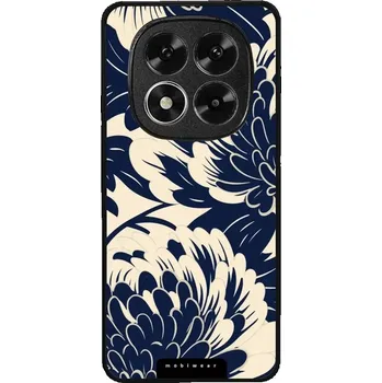 Pouzdro na mobilní telefon Lesklý kryt Mobiwear Glossy - Xiaomi Redmi Note 14 Pro 5G - GA40G Modré a béžové květy (Prémiové lesklé pouzdro, obal, kryt Mobiwear Glossy na mobil Xiaomi Redmi Note 14 Pro 5G - GA40G Modré a béžové květy, materiál Plast + TPU silikon - krytí po všech)