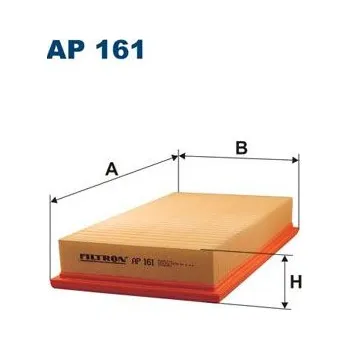 Vzduchový filtr Vzduchový filtr FILTRON AP 161