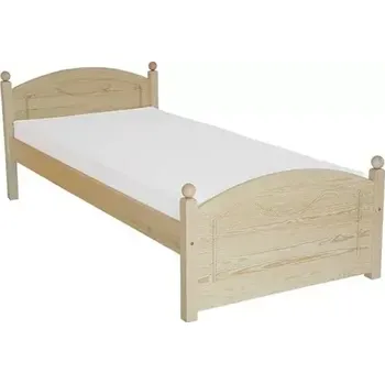 Postel Dřevěná postel DT 82 100x200 cm borovice masiv