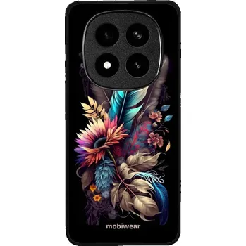 Pouzdro na mobilní telefon Lesklý kryt Mobiwear Glossy - Xiaomi Redmi Note 14 Pro Plus 5G - G011G Kytice s pírkem (Prémiové lesklé pouzdro, obal, kryt Mobiwear Glossy na mobil Xiaomi Redmi Note 14 Pro Plus 5G - G011G Kytice s pírkem, materiál Plast + TPU silikon - krytí po všech)
