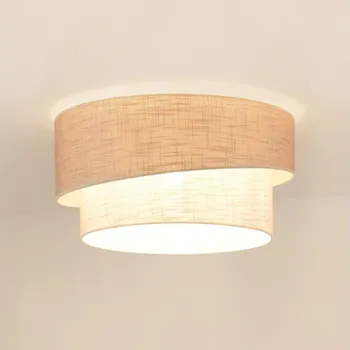 Brilagi - Stropní svítidlo DOVER SHINE 1xE27/15W/230V pr. 50 cm šedá/krémová