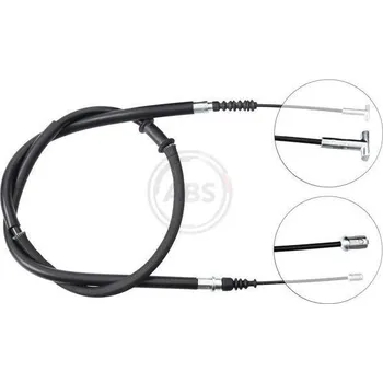 Lanko parkovací brzdy Tažné lanko, parkovací brzda A.B.S. K13617