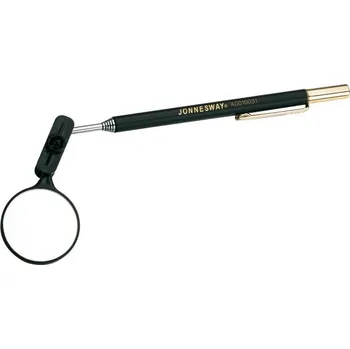 Zrcátko inspekční, teleskopické, 210 - 725 mm, s magnetem - JONNESWAY AG010031