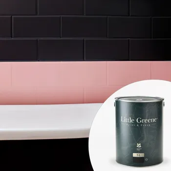 Speciální výtvarná barva Little Greene Barva na kachličky do koupelny - Matná - 5L - Intelligent Eggshell Vyberte odstín:: Flint (236)