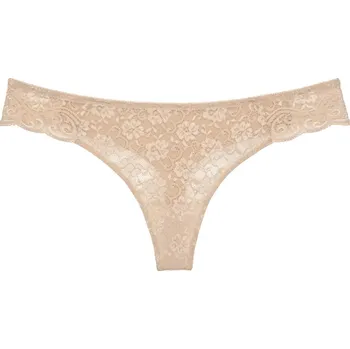 Dámské spodní prádlo Dámské kalhotky Amourette Hipster String - Triumph tělová (0026) 0036