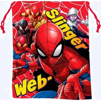 Školní sáček MALÝ SÁČEK NA PŘEZŮVKY, SVAČINU SPIDERMAN