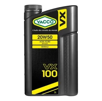 Autodíl Motorový olej YACCO VX 100 20W-50, 4L