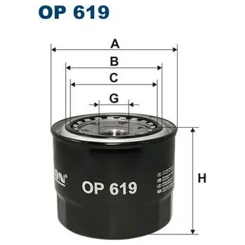 Olejový filtr Olejový filtr FILTRON OP 619
