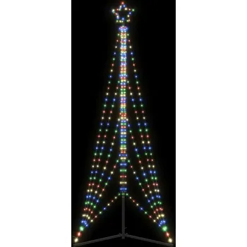 Vánoční dekorace vidaXL LED vánoční stromek 525 ch LED diod 302 cm [4016418] Barva: Vícebarevný