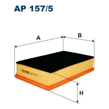 Vzduchový filtr Vzduchový filtr FILTRON AP 157/5