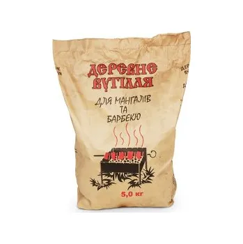 Dřevěné uhlí na grilování 5 kg