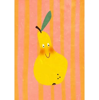 Plakát Plakát, Obraz - Hello pear, Raissa Oltmanns