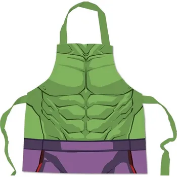 Kuchyňská zástěra Kuchyňská zástěra Hulk: Postava (69 x 78 cm ) polyester