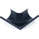 Roh vnější pro okapový žlab EVROMAT 333 mm pozinkovaný lakovaný RAL 7016 antracit