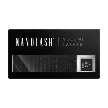 Řasenka Nanolash Volume Lashes 0.12 C umělé řasy 10 mm