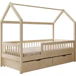 Domácí postel Galicja s matrací