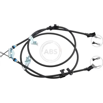 Lanko parkovací brzdy Tažné lanko, parkovací brzda A.B.S. K19000
