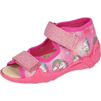 Dívčí obuv Dívčí bačkory Befado Papi 342p043 s koženou stélkou | Botonožka.cz Velikost: 24