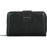 Trendy dámská koženková peněženka MaxFly Engli, černá