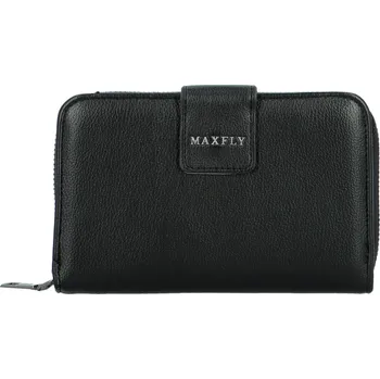 Peněženka Trendy dámská koženková peněženka MaxFly Engli, černá