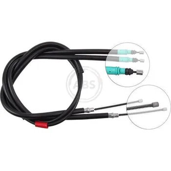 Lanko parkovací brzdy Tažné lanko, parkovací brzda A.B.S. K12256