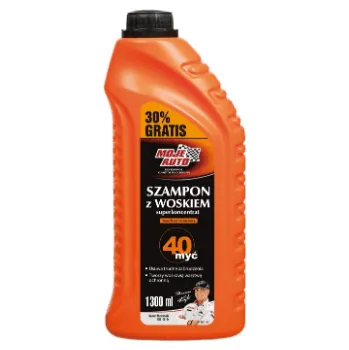 Autošampon s voskem MOJE AUTO, 1L + 30% GRATIS
