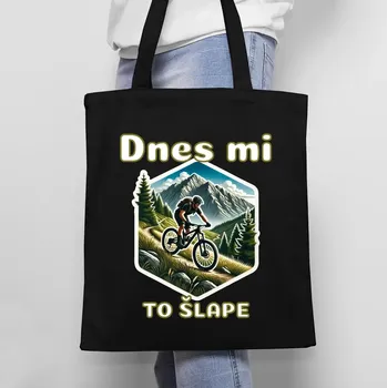 Žertovný předmět Dnes mi to šlape - taška s potiskem