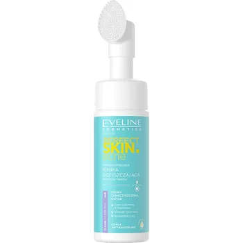 Eveline Cosmetics Perfect Skin.acne čisticí pěna s kartáčkem na čištění pórů 150ml