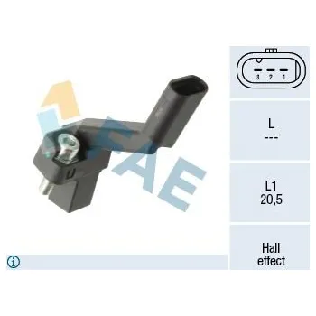 Kliková hřídel Generátor impulsů, klikový hřídel FAE 79521