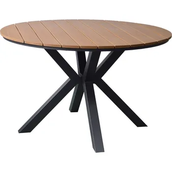 Zahradní stůl Rojaplast GIVERNY hliníkový stůl ø120 cm