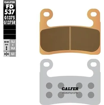 Brzda na kolo Brzdové destičky Galfer FD537G1375 (KH724)