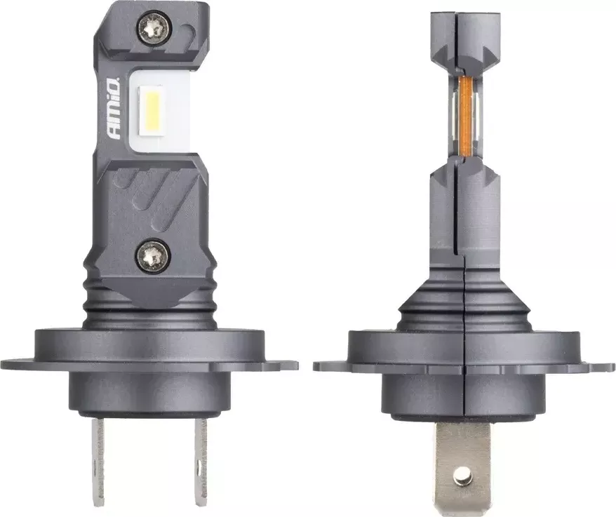 LED žárovky H7 Hybrid série 6000K Canbus 60W, 5600LM, 2KS AMIO (04115)